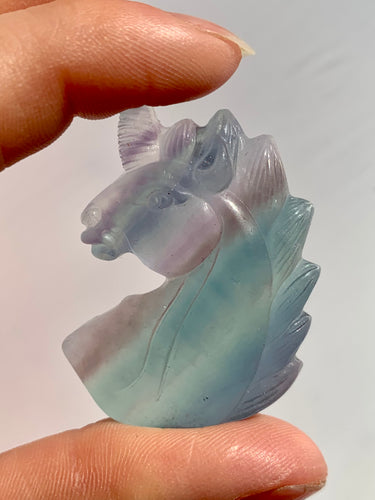 Fluorite Unicorn - Dragon Mama Crystals 
