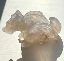 Load image into Gallery viewer, Blue Rose Quartz | Blue Ray Light Dragon - Dragon Mama Crystals 