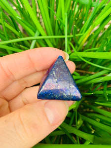 Mini Lapis Lazuli Pyramid - Dragon Mama Crystals 