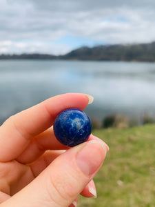 Lapis Lazuli Mini Spheres - Dragon Mama Crystals 