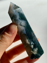 Load image into Gallery viewer, Moss Agate Tower - Dragon Mama Crystals 