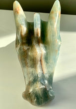 Load image into Gallery viewer, Natural Rare Blue Onyx | ‘Source Wisdom Blue Ray’ Dragon - Dragon Mama Crystals 