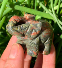 Load image into Gallery viewer, Unakite Elephant - Dragon Mama Crystals 