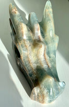Load image into Gallery viewer, Natural Rare Blue Onyx | ‘Source Wisdom Blue Ray’ Dragon - Dragon Mama Crystals 