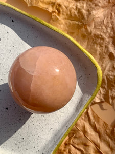 Morganite Sphere - Dragon Mama Crystals 