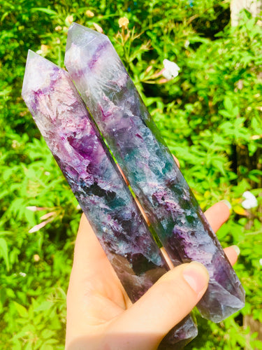 Rare Phoenix Fluorite Towers - Dragon Mama Crystals 