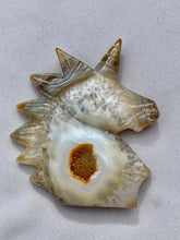 Load image into Gallery viewer, Yellow Carnelian Agate Unicorn - Dragon Mama Crystals 