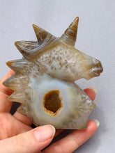 Load image into Gallery viewer, Yellow Carnelian Agate Unicorn - Dragon Mama Crystals 