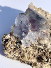 Load image into Gallery viewer, Fluorite on Matrix - Dragon Mama Crystals 