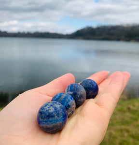 Lapis Lazuli Mini Spheres - Dragon Mama Crystals 