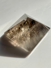 Load image into Gallery viewer, Lodolite Smokey Quartz Baby Pyramids - Dragon Mama Crystals 