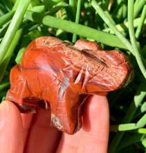 Load image into Gallery viewer, Red Jasper Elephant - Dragon Mama Crystals 