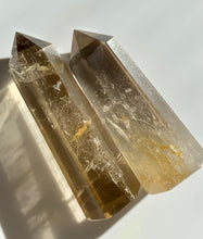 Load image into Gallery viewer, Smokey Quartz Golden Healer Towers | Intuitively Chosen - Dragon Mama Crystals 