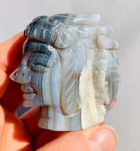 Load image into Gallery viewer, Native American Druzy Agate Carving - Dragon Mama Crystals 