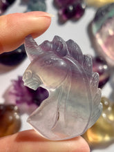 Load image into Gallery viewer, Fluorite Unicorn - Dragon Mama Crystals 