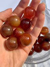 Load image into Gallery viewer, Carnelian Mini Spheres - Dragon Mama Crystals 