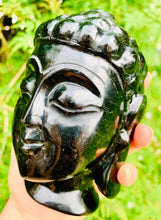 Load image into Gallery viewer, Obsidian Buddha Head - Dragon Mama Crystals 
