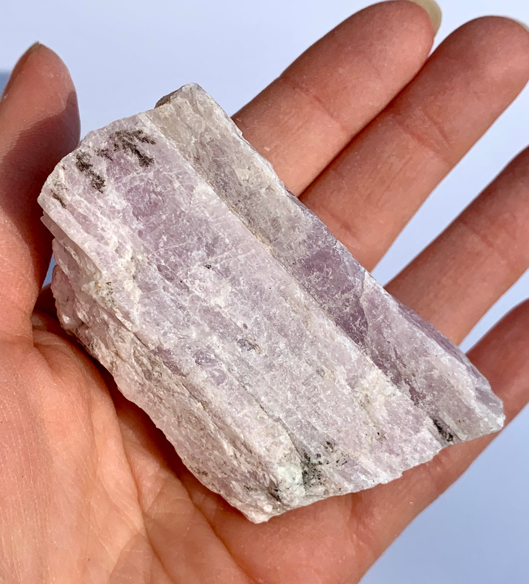 Kunzite Raw - Dragon Mama Crystals 