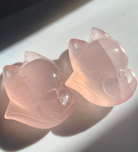 Load image into Gallery viewer, Star Gem Rose Quartz Fox’s - Dragon Mama Crystals 
