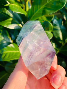 Fluorite Faceted - Dragon Mama Crystals 