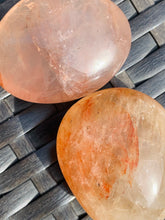 Load image into Gallery viewer, Fire Quartz Hematoid Palm Stones - Dragon Mama Crystals 