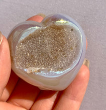 Load image into Gallery viewer, Aura Agate Heart - Dragon Mama Crystals 