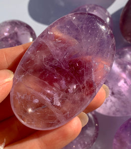 Amethyst PalmStone - Dragon Mama Crystals 