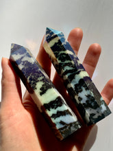 Load image into Gallery viewer, Aura Zebra Jasper - Dragon Mama Crystals 