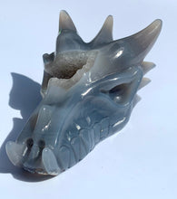 Load image into Gallery viewer, Agate Druzy Sirian Dragon - Dragon Mama Crystals 