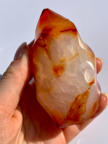Carnelian Flame - Dragon Mama Crystals 