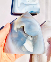 Load image into Gallery viewer, Druzy Agate Crystal Tower 2 - Dragon Mama Crystals 