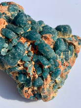 Load image into Gallery viewer, Apatite Raw On Matrix - Dragon Mama Crystals 
