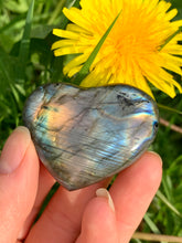 Load image into Gallery viewer, Labradorite Heart 01 - Dragon Mama Crystals 