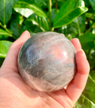 Load image into Gallery viewer, Labradorite Orange + Purple Flash High Grade - Dragon Mama Crystals 