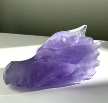 Load image into Gallery viewer, Purple Fluorite | ‘Violet Ray’ Dragon - Dragon Mama Crystals 