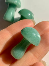 Load image into Gallery viewer, Green Aventurine Mushrooms - Dragon Mama Crystals 