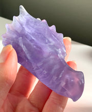 Load image into Gallery viewer, Purple Fluorite | ‘Violet Ray’ Dragon - Dragon Mama Crystals 