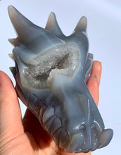Load image into Gallery viewer, Agate Druzy Sirian Dragon - Dragon Mama Crystals 