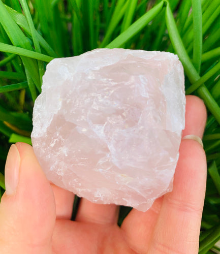 Raw Rose Quartz - Dragon Mama Crystals 