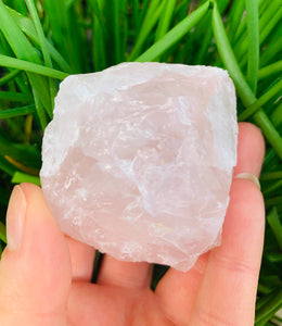 Raw Rose Quartz - Dragon Mama Crystals 