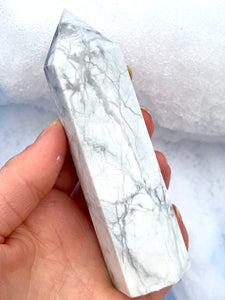 Howlite Towers - Dragon Mama Crystals 
