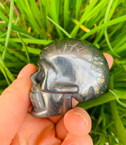 Hematite Skull Genuine - Dragon Mama Crystals 