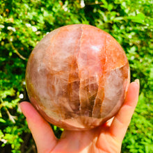 Load image into Gallery viewer, Fire Quartz Hematoid Crystal Spheres - Dragon Mama Crystals 