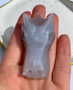 Agate Sky Baby Dragon - Dragon Mama Crystals 