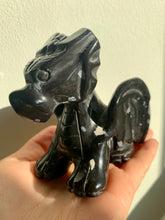 Load image into Gallery viewer, Snowflake Obsidian | ‘Volcanic’ Dragon - Dragon Mama Crystals 
