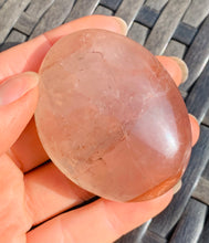 Load image into Gallery viewer, Fire Quartz Hematoid Palm Stones - Dragon Mama Crystals 