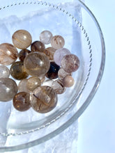 Load image into Gallery viewer, Gold Rutile Spheres intuitively chosen - Dragon Mama Crystals 