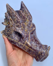 Load image into Gallery viewer, Lilac Ocean Jasper Dragon - Dragon Mama Crystals 