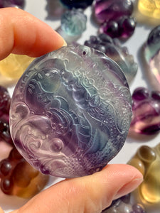 Feng Shui Abundance Dragon + Fish - Dragon Mama Crystals 