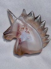 Load image into Gallery viewer, Rare Grey Agate Unicorn - Dragon Mama Crystals 